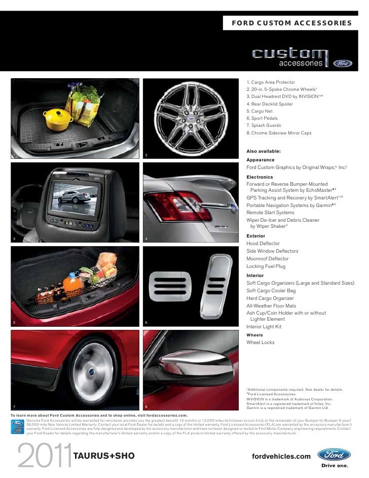 2011 Ford Taurus Brochure [ 942 x 728 Pixel ]