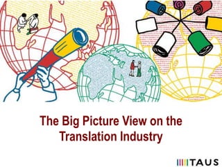 The Big Picture View on the
   Translation Industry
 