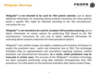 Tav Device Tav promo andtrainingpresentation-v14-20180425 | PPTX