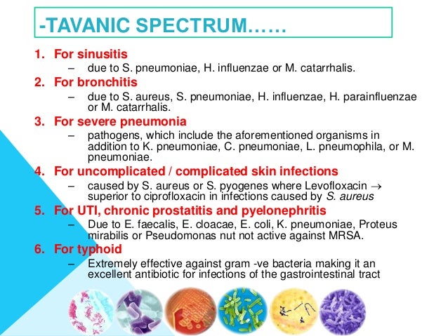 Tavanic levofloxacin
