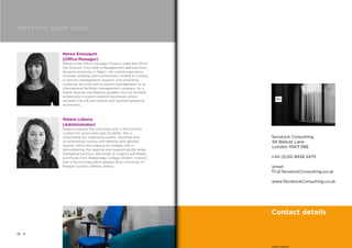 Tavistock consulting-corporate-brochure-102015