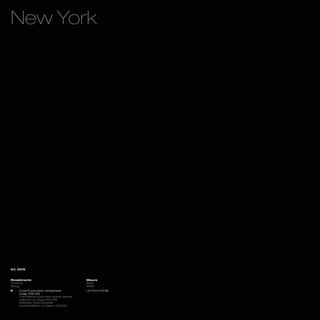 New York




Art. 6316



Rivestimento                                      Misure
Covering                                          Sizes
Bezug                                             Maße
K    Cuoio/Cuoio extra: campionario               L41 P43 H 53/80
     a pag. 306/309
     Thick leather/ Extra thick leather: sample
     collection on pages 306/309
     Dickleder/ Extra Dickleder:
     Musterkollektion auf Seiten 306/309
 