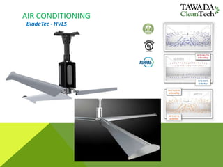 AIR CONDITIONING
BladeTec - HVLS
 