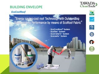 BUILDING ENVELOPE
EcoCoolRoof
 
