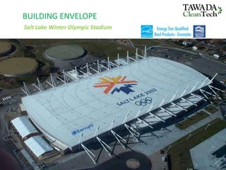BUILDING ENVELOPE
Salt Lake Winter Olympic Stadium
 