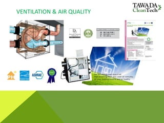 VENTILATION & AIR QUALITY
 
