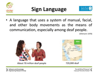 Design and Development of an Educational Arabic Sign Language Mobile ...