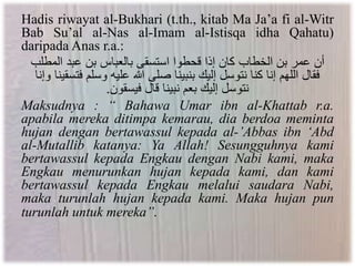 Mabahith Mabahith Samiyyat (Tawassul) | PPTX