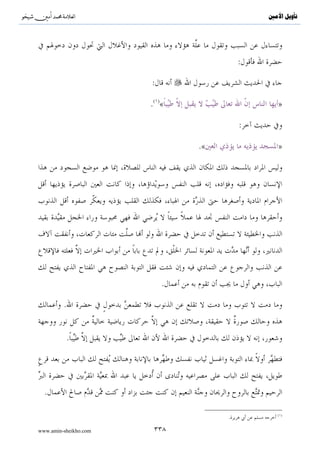 ^S       ^                                                                                           ‫ﺗﺄﻭﻳﻞ ﺍﻷﻣﲔ‬



               .
                                                                .

                                            :{.. ِ [ 