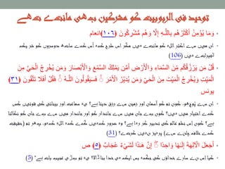 Tawhid shirk | PPTX