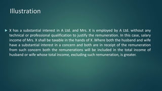 Tax clubbing of income tax | PDF