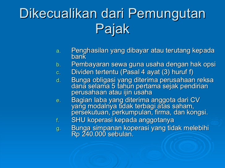 Implikasi pajak dari opsi saham
