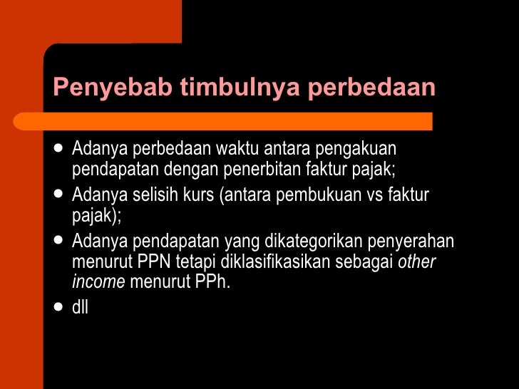 pajak rekonsiliasi laporan Tax Usaha Peredaran Planning