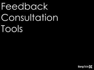 FeedbackConsultationTools