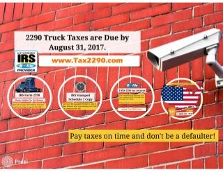 Tax2290.com the easiest website to report 2290 tax online