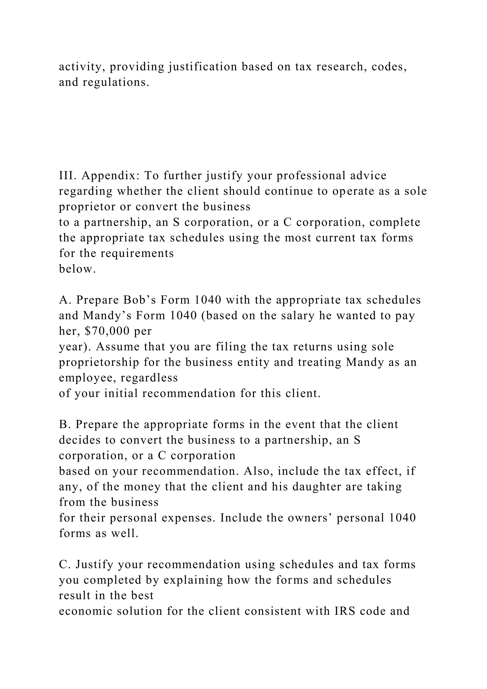 TAX 655 Milestone Two Guidelines and Rubric You will s.docx