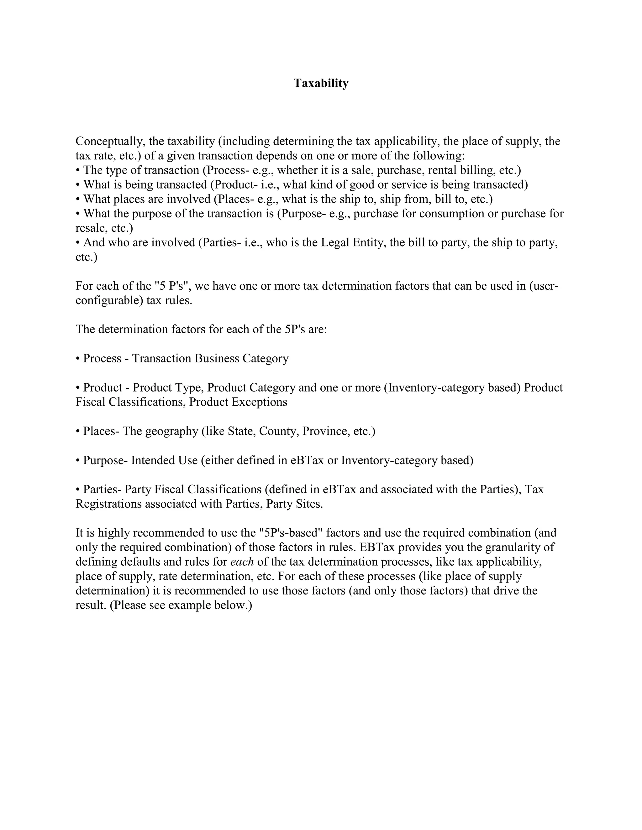 Taxability PDF