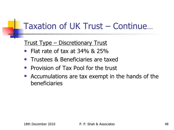 Taxability of trusts 18 1210