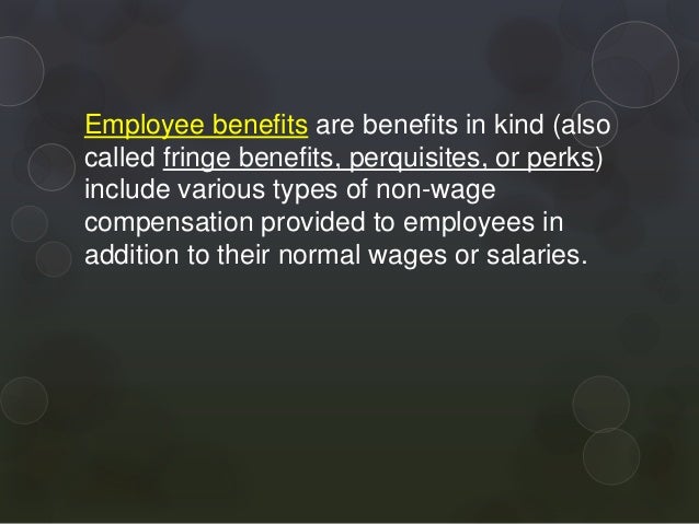 Taxable Fringe Benefits taxable-fringe-benefits