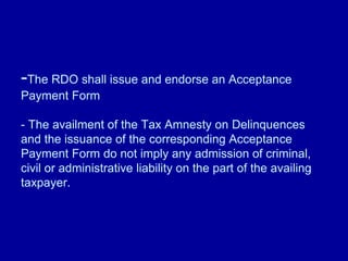Taxamnesty 2019 | PPT