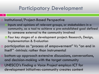 Tax and participatory development models _ Jena | PPT