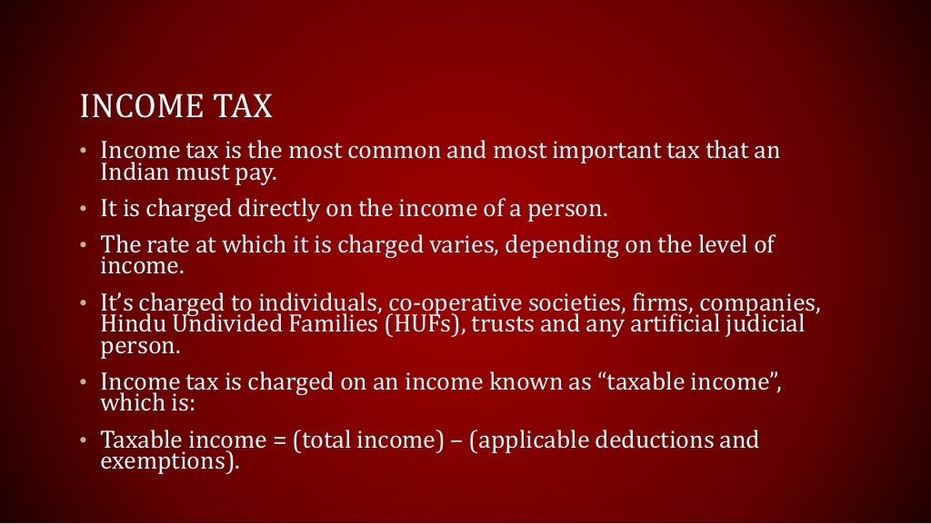 Taxation in india