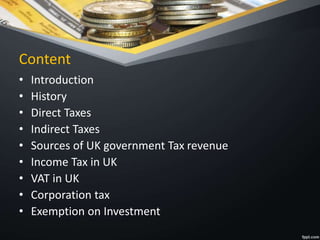Taxation in uk | PPTX