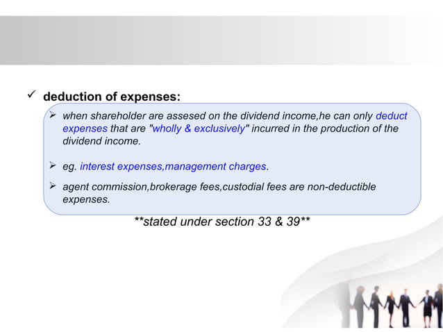 Taxation principles: Dividend, Interest, Rental, Royalty and Other ...