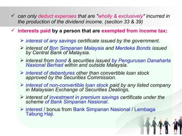 Taxation principles: Dividend, Interest, Rental, Royalty and Other ...