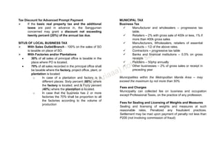 Quick notes in Income Taxation authored by Tabag | PDF