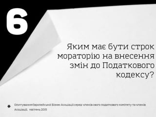 Taxation in Ukraine in the eyes of business - Нова податкова система України очима бізнесу 