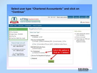 12S G C O & Co.
Chartered Accountants
 