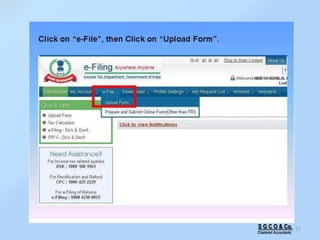 27S G C O & Co.
Chartered Accountants
 