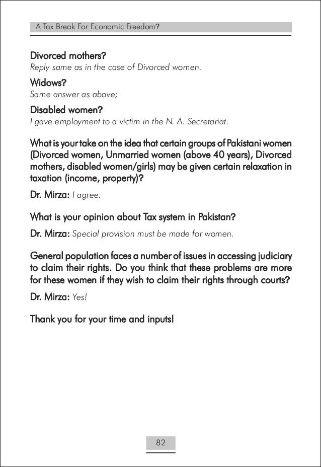 A Tax Break For Economic Freedom