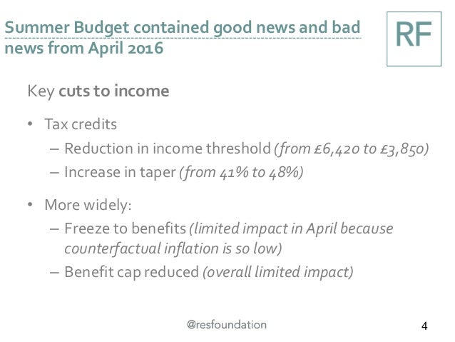 benefit cap reduction 2016