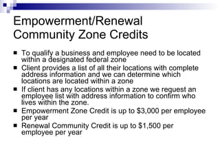 Picture of Tax Credit Program | PPT