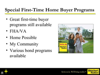 Special First-Time Home Buyer Programs ,[object Object],[object Object],[object Object],[object Object],[object Object]