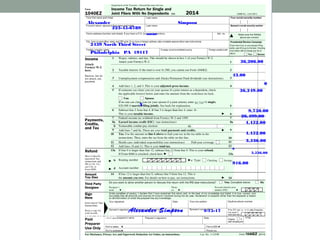 Alexander Simpson
223-45-6789
none
2439 North Third Street
Philadelphia PA 19117
X
Alexander Simpson 4-15-17 Pastry Chef
215-248-8888
36,206.00
43.00
0
36,249.00
9,750.00
26,499.00
4,452.00
4,452.00
3,536.00
0
3,536.00
916.00
$9,750
 