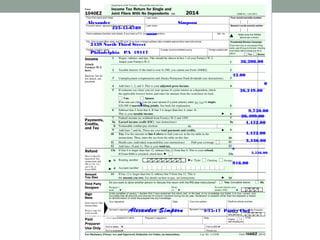 Alexander Simpson
223-45-6789
none
2439 North Third Street
Philadelphia PA 19117
X
Alexander Simpson 4-15-17 Pastry Chef
215-248-8888
36,206.00
43.00
0
36,249.00
9,750.00
26,499.00
4,452.00
4,452.00
3,536.00
0
3,536.00
916.00
$9,750
 