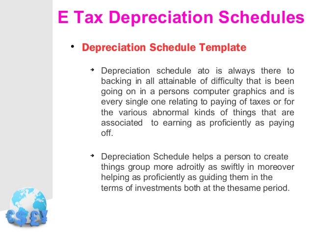 computer depreciation schedule