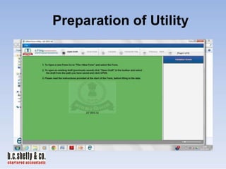 Preparation of Utility

 