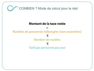 COMBIEN ? Mode de calcul pour le réel
 