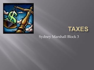 Sydney Marshall Block 3
 