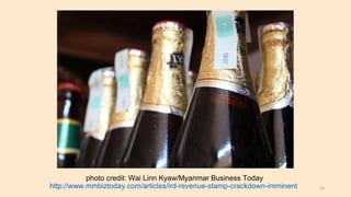 photo credit: Wai Linn Kyaw/Myanmar Business Today
http://www.mmbiztoday.com/articles/ird-revenue-stamp-crackdown-imminent 23
 