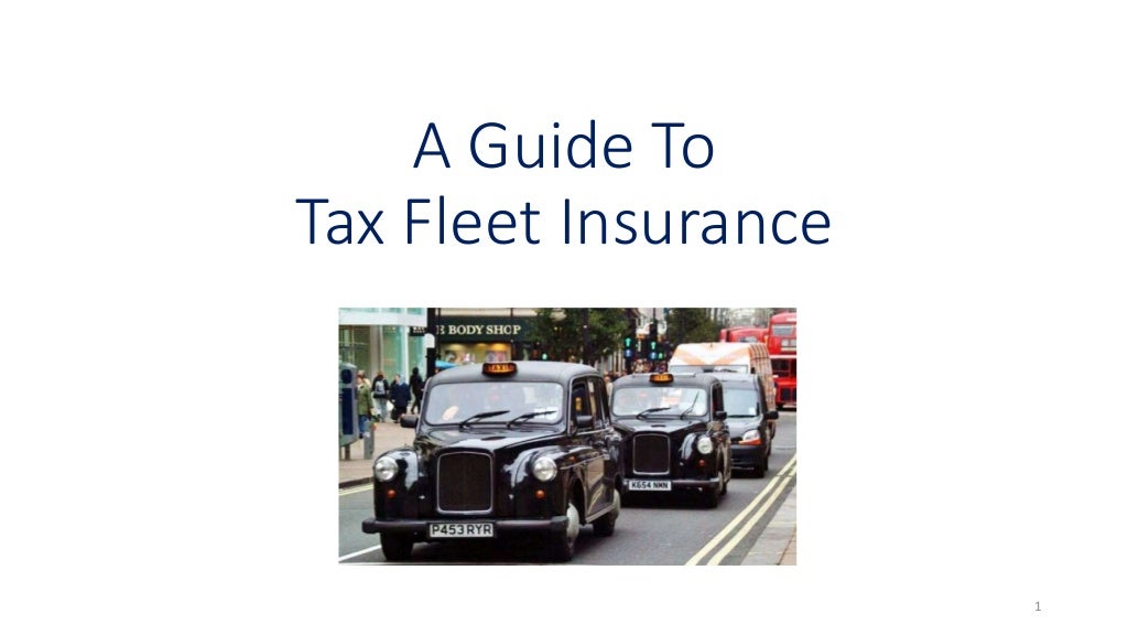 Taxi Fleet Insurance 2 Cars Taxi Fleet Insurance