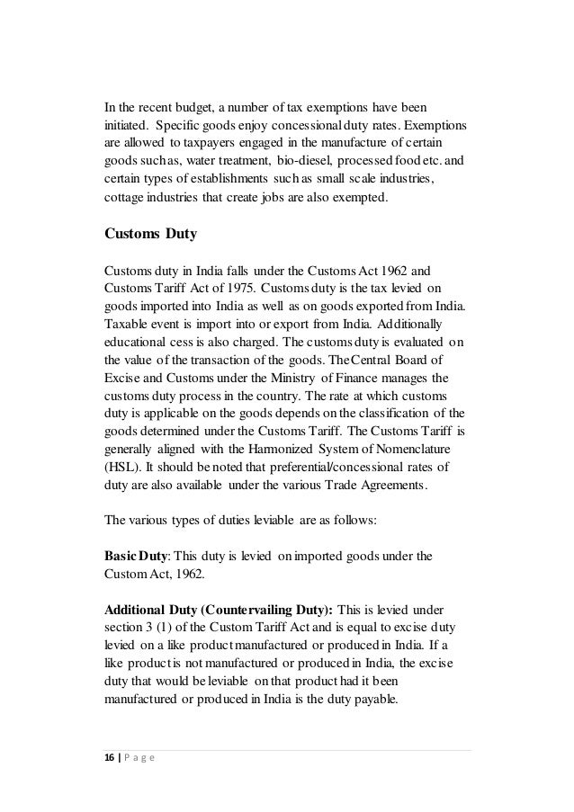 custom duty jobs