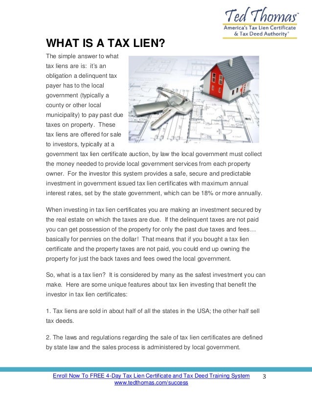 tax lien investing
