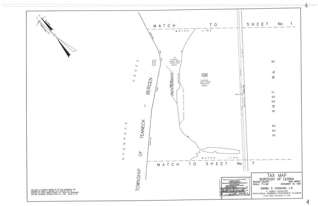 Borough of Leonia Tax Maps
