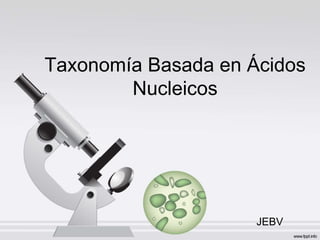 Taxonomía Basada en Ácidos
Nucleicos
JEBV
 