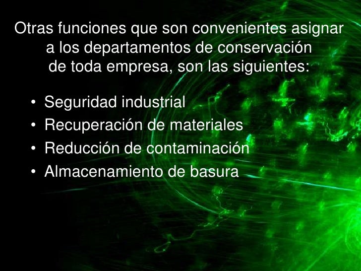 Taxonomia de la conservacion industrial